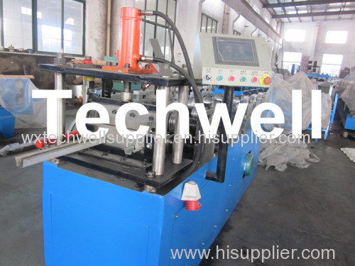 380V 3 Phase 50Hz Stud Furring Channel Roll Forming Machine With PLC System