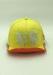 Soft Custom Embroidered Snapback Hats Yellow Baseball Cap Adjustable Strap