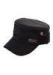 Outside Mesh Black Flat Peak Hats For Kids Baseball Cap Without Strap