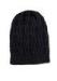 Outdoor Black Plaid Winter Knit Caps Braided Fitted Free Size For Boys