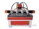 Heavy Duty Rotary CNC Wood Router 4 Spindle With Leadshine Driver 3kw