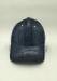 Demin Dark Blue Baseball Cap With Adjustable Strap Solid Wash Style