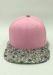 Ladies Casual Floral Snapback Hats Printed Cotton Polyester For Decoration