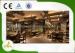 10 Seat Rectangle Gas Teppanyaki Grill Table Basic Configuration For Restaurant