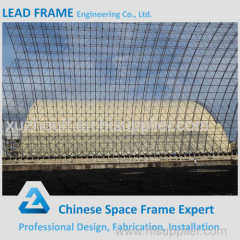 Large Span Steel Space Frame Structure Coal Storage For Power Plant