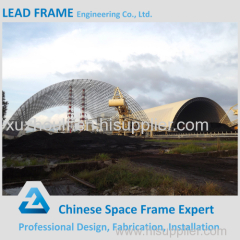 Large Span Steel Space Frame Structure Coal Storage For Power Plant