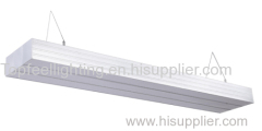 suspended aluminum light with three connect linear light pandent light