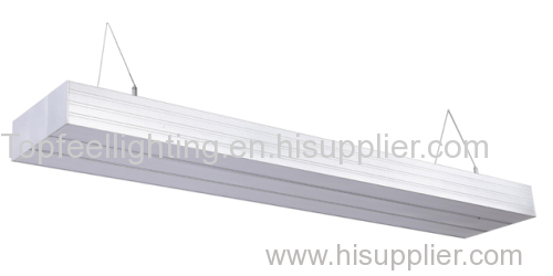 suspended aluminum light with three connect linear light pandent light