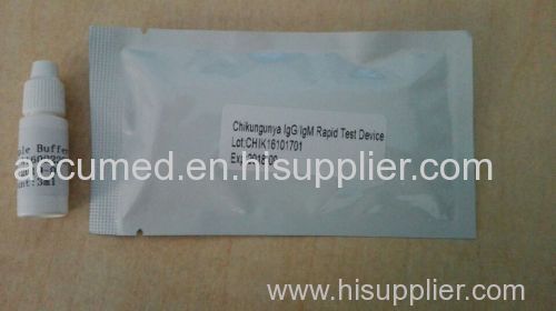 Chikungunya Ab IgG/IgM 3-lines rapid test kits