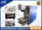 High Speed Portable Fibre Laser Marking Machine Max 30W With Aluminum Up Down Platform