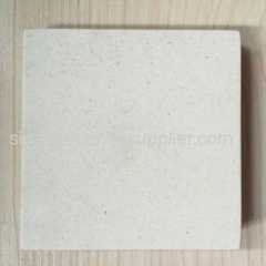 Fresh White with Small Mirror Dust Particle Quartz Stone Slab