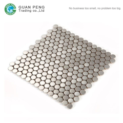 Stainless Steel Copper Aluminium Metal Mosaic Tile