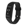 Wholesale Bluetooth Dynamic Heart rate monitor Smart Bracelet Calling Reminder IP65 Waterproof Touch key Vibrating alarm