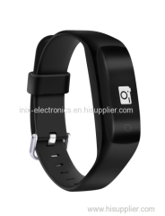 Wholesale Bluetooth Dynamic Heart rate monitor Smart Bracelet Calling Reminder IP65 Waterproof Touch key Vibrating alarm