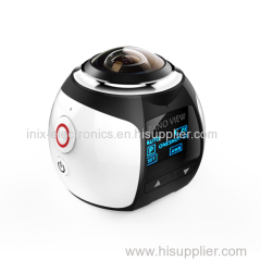 Wholesale 360 Action Camera Ultra HD Panorama Camera 360 Degree 220*360 Sport Driving VR Camera V1