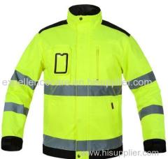 Mens Fluorescent Workwear Jacket B222