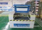 Automatic Co2 Wood CNC Laser Engraving Machine Blue High Performance