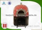 Residential / Industrial Italy Pizza Oven Round With Natural Lava Rock Base Plate