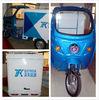 Express Delivery Tuk Tuk Delivery Van Tricycle With Cab For Driver