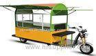 Large Capacity Electric Food Truck / Cart With Battery Operated