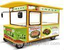 Custom Four Wheel Electric Food Truck With 1000W Motor Easy Control