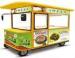 Custom Four Wheel Electric Food Truck With 1000W Motor Easy Control