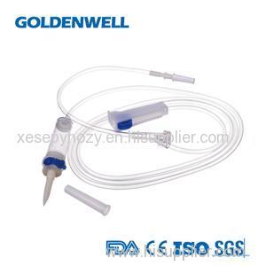 Disposable Infusion Set Luer Slip Connector Without Needle