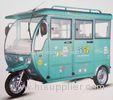 Fast Closed Cabin Electric Passenger Tricycle / Trike With 850W 1000W Brushless Motor
