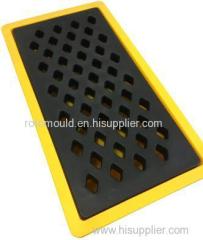 Plastic Transportion Pallet Rotational Aluminium Moulded Spill Pallet