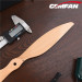 ccw 1655 2 blades electric wooden slow flyer propellers for rc aircraft