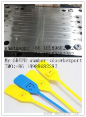 Plastic security seal mould manufacture