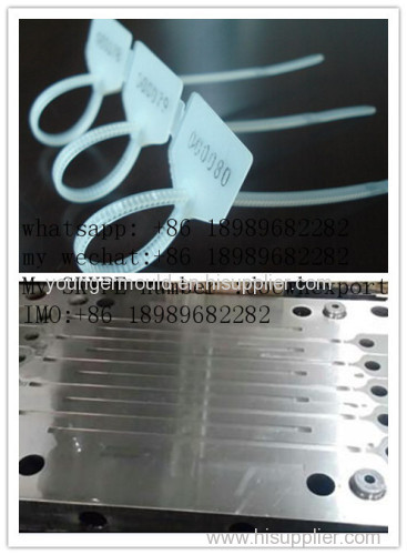 Plastic security seal mould manufacture