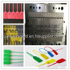 plastic security zip cable seal label mould manufacturer