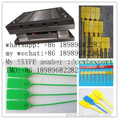 plastic security zip cable seal label mould manufacturer