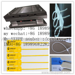 plastic security zip cable seal label mould manufacturer