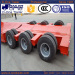 80Ton Retractable / extendable low bed semi trailer