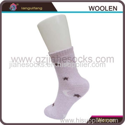 Custom Design Pretty Warm Christmas Wool Socks