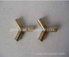 Brass forked hose fitting Y style Connectors Watering & Irrigation