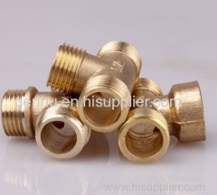 brass female tee water pipe Accessories