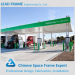 Prefab new design space frame gas station canopy