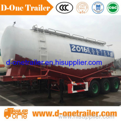 2016 New product 3 axles multi-capacity cbm bulk cement tank semi trailer