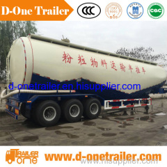 2016 New product 3 axles multi-capacity cbm bulk cement tank semi trailer