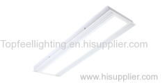 LED panel light with air slot light fixture