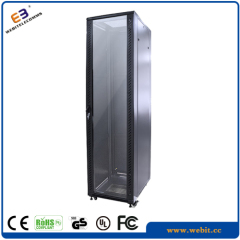 19 inch glass door network rack enclosure