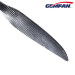 16x5.5 inch -/C normal Carbon Fiber Props with 2 blades for mulrtirotor