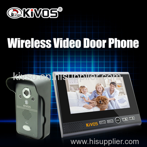 KIVOS KDB700 Smart Home Door Entry System wireless video door phone