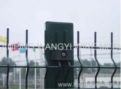 High quality popular curved bending boundary fencing