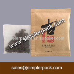 Rectangle Nylon Mesh Inner and Outer Organic Plant Tea Bag Packing Machine