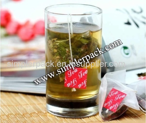 Automatic Nylon Pyramid French Rose Tea Bag Packing Machine with Rectangle Outer Envelope