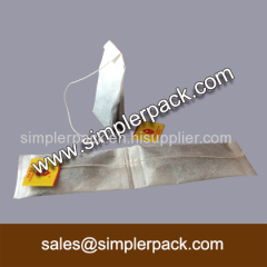 Double Chamber Turkey Black Tea Bag Packing Machine with Thread and Tag